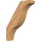 Ekena Millwork 5 1/2"W x 22"D x 28"H Funston Smooth Knee Brace, Western Red Cedar BRC06X22X28FST00SWR - alternate 1